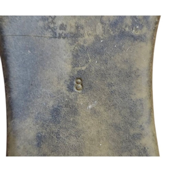 Tory Burch Brown Leather Flats with Metallic Logo Size 8 - Picture 10 of 13